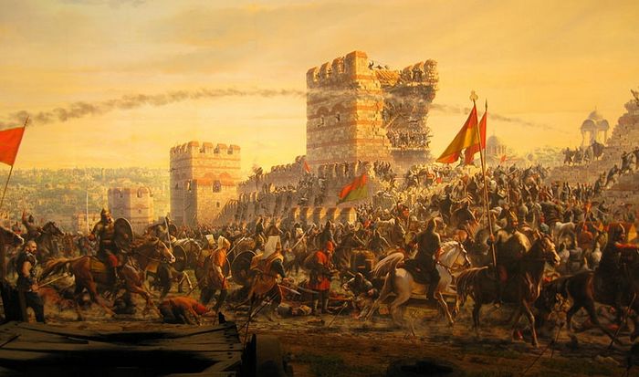 Взятие Константинополя. 1453 г.