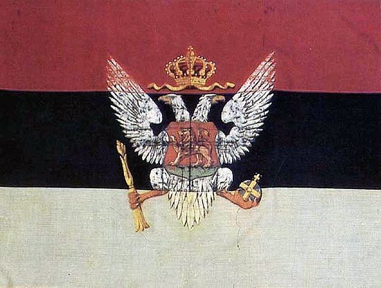 Дворска застава у Црној Гори. XIX вијек