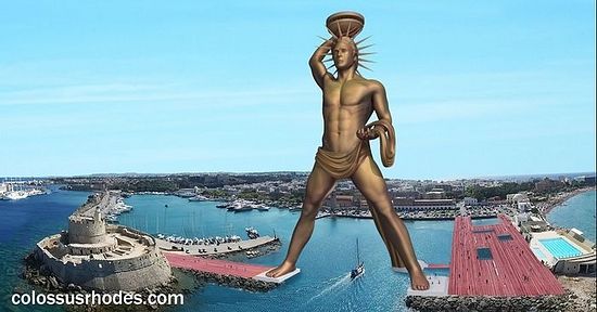 There are plans to reconstruct the statue of Colossus of Rhodes: “We wish to revive what it symbolized”.