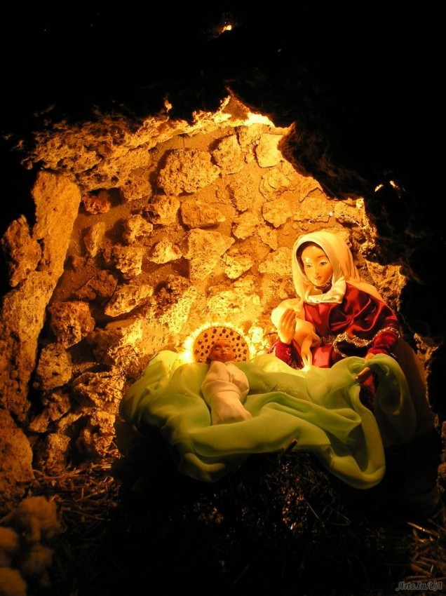 Такие вертепы можно увидеть на Украине