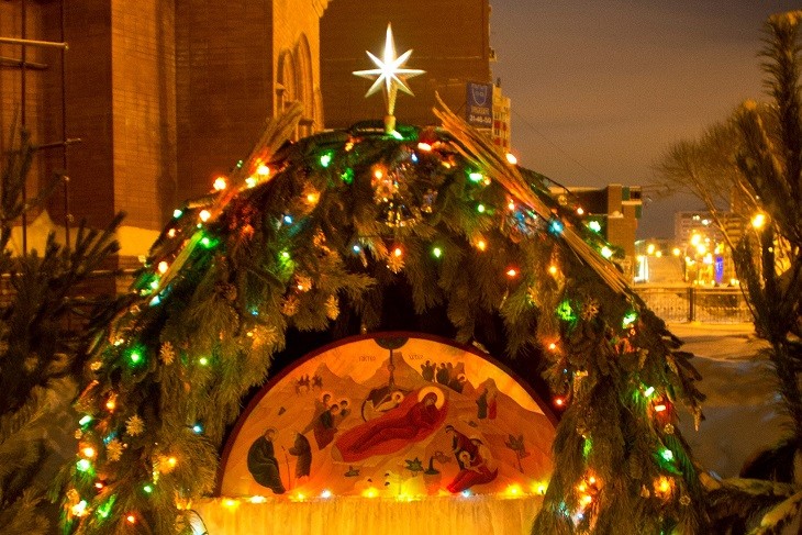 Тольятти, во дворе храма св. прав. Иоанна Кронштадтского. Фото: pravoslavie-tlt.ru