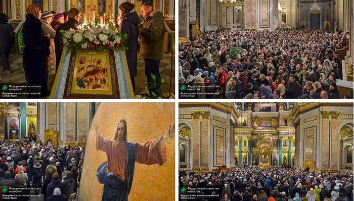 St Isaac S Cathedral Holds First Christmas Eve Liturgy In 88 Years Orthochristian Com