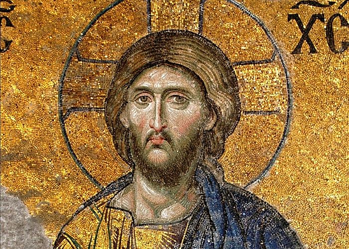 Господь Вседержитель. Мозаика храма св. Софии Константинопольской