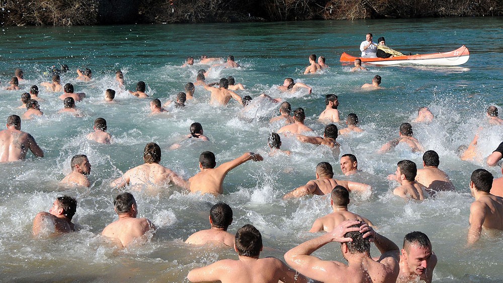 Swim in the Morac River. 