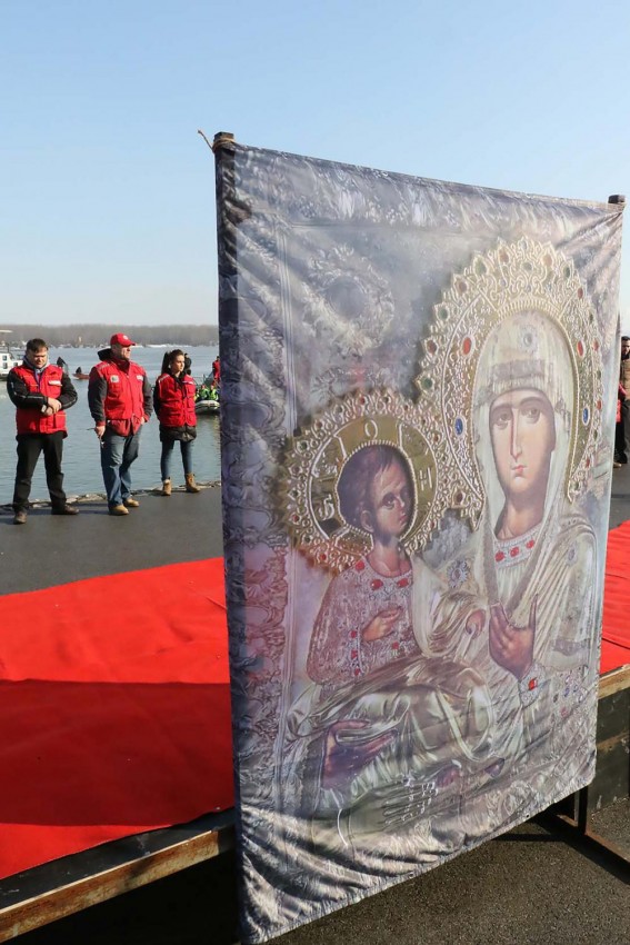 The icon of the Mother of God 