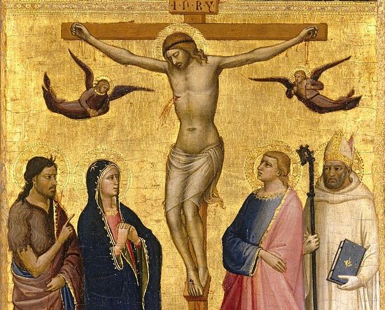 Распятие с тремя гвоздями. Мариотто ди Нардо. Италия. XIV-XV век. Вашингтон, Национальная галерея искусства