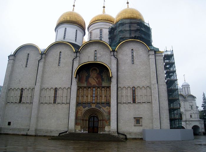 Dormition Cathedral, Moscow Kremlin.