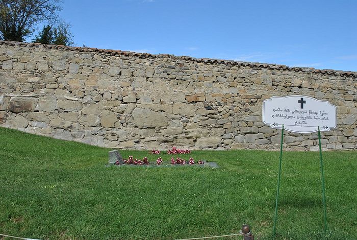 Место, где находилась могила старца Гавриила