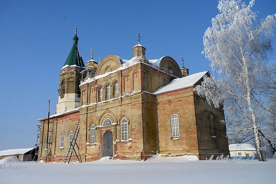 Храм Рождества Христова в селе Шовское. Фото: agionoros.ru