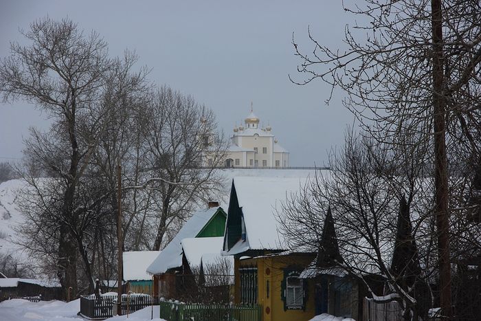 Храм в честь Казанской иконы Божией Матери, село Арамашево. Современный вид
