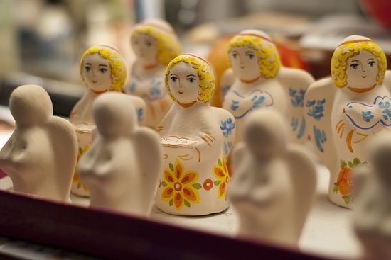 К юбилею монастыря монахини сделали симпатичные сувениры