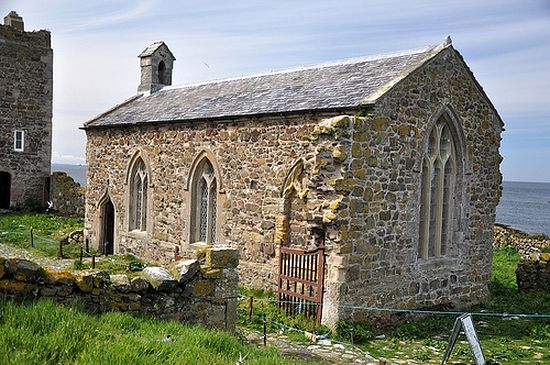 St. Cuthbert's Chapel on Inner Farne (photo by Mark Harrison)