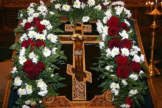 Image result for cross veneration sunday icon