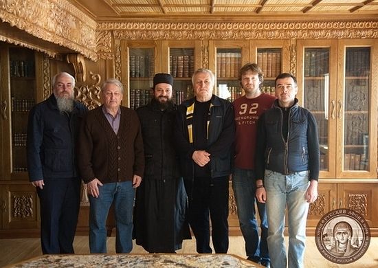 Делегация РИСИ посетила Пантелеимонов монастырь на Афоне