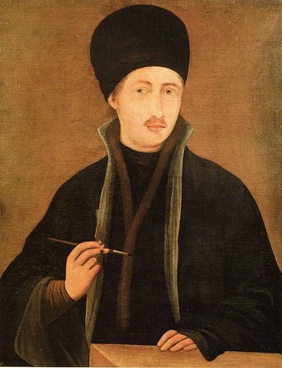 The most famous self-portrait of Zahari Zograf, National Gallery of Art, Sofia. Photo: Yaroslav Blanter, Wikipedia