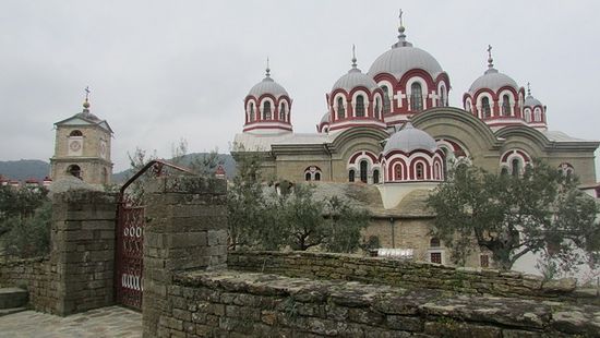 Ильинский скит на Афоне. Фото Сергея Шумило