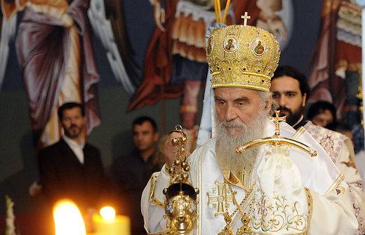 PATRIARCH CALLS ON SERBS TO STAY IN KOSOVO