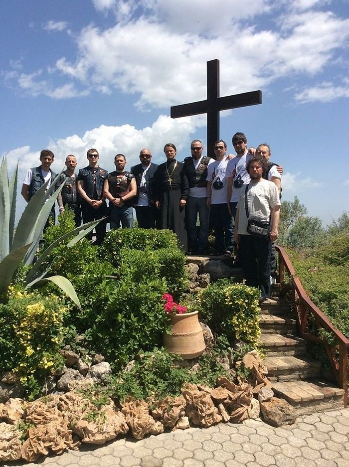 Day two of the Night Wolves' Holy Mountain moto-pilgrimage