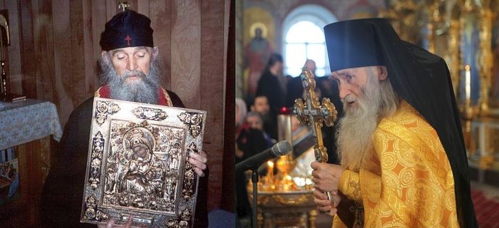 Elder Ephraim (left), Elder Iliy (right)