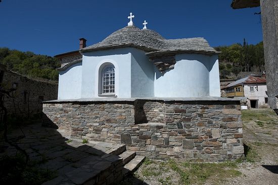 Успенский собор Русской обители Богородицы "Ксилургу" на Афоне