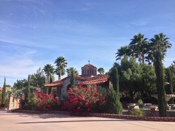 The landscaping of St. Anthony's Monastery in Florence, AZ is said to be patterned off of Elder Ephraim's experiences of Paradise.