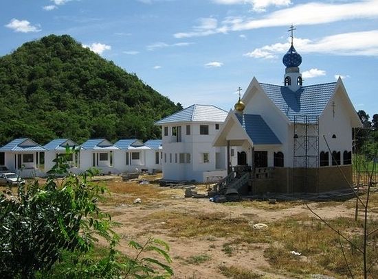 Таиланд. Свято-Успенский мужской монастырь, провинция Раттчабури