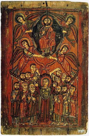 8th-9th century icon, St. Catherine's Monastery, Mt. Sinai