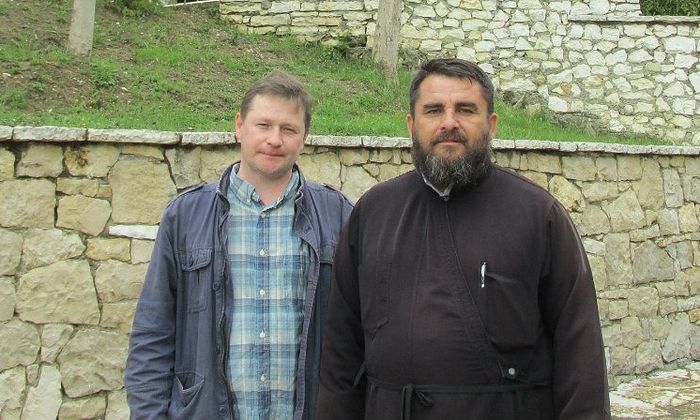 Священник Николай Нуши и Петр Давыдов