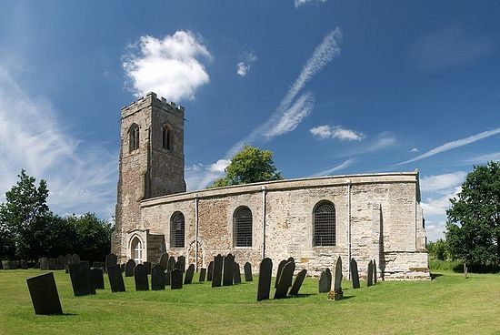 St. Wistan's Norman Church in Wistow, Leicestershire