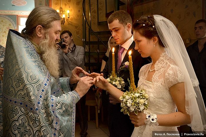 Венчание. Фото: А. Поспелов / Православие.Ru