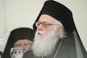 Archbishop Anastasios of Tirana, Durrës and All Albania. PHOTO: © JOHN MINDALA.