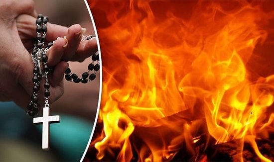 More than 80 Christian properties were targeted in the attack