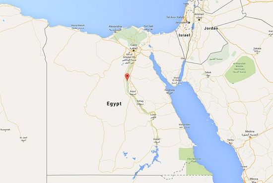 The attack took place in the Egyptian village of Al-Beida