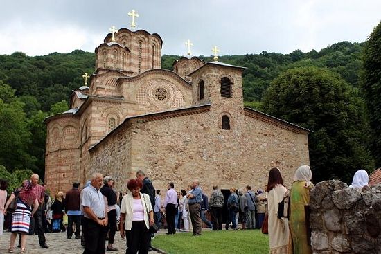 The Ravanica Monastery, Prince Lazar's endowment and his resting place is seen on Tuesday (Tanjug)