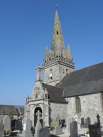 Church of St. Herveus in Lanhouarneau