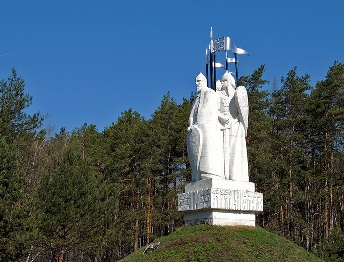 Памятник стоянию на Угре. (1980 г.)