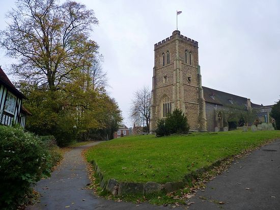 St. Etheldreda's Church in Hatfield, Hertfordshire (taken from Wikia.com)