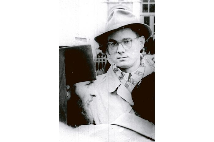 Студент Константин Долгов в Лавре