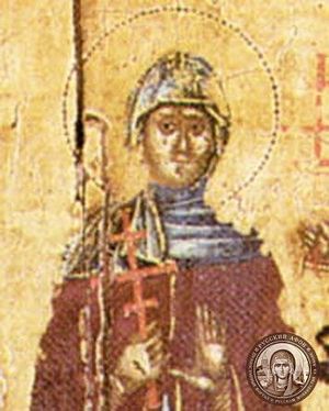 Преп. Ангелина Сербская. Иконописный подлинник