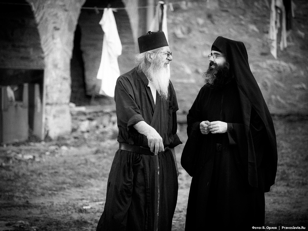 Celebrations on mount Athos in honor of St Athanasius the Athonite