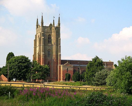 Church of St. Edith of Polesworth in Monks Kirby, Warwickshire