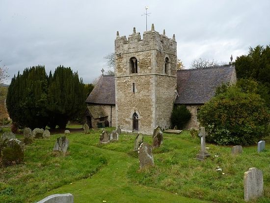 St. Edith's Church in Eaton-under-Heywood, Shropshire