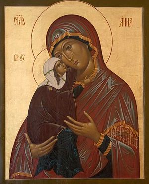 Святая праведная Анна, мать Пресвятой Богородицы