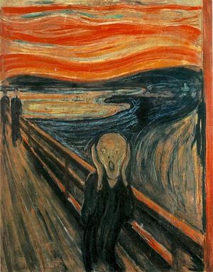 “The Scream” by Edward Munch