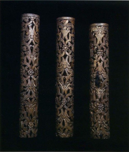 Pillars of iconostasis. Second half of 17th century