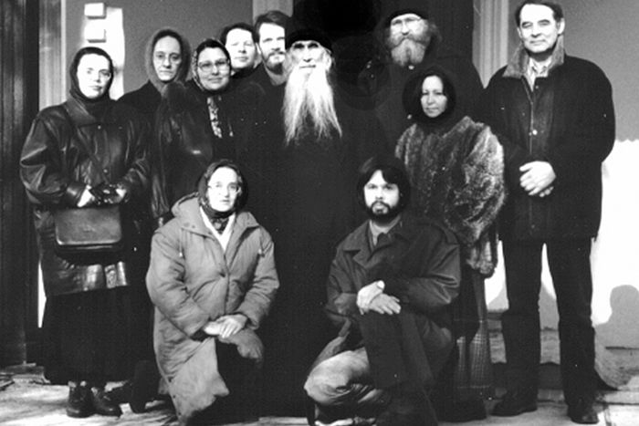 Встреча редакции со старцем Кириллом в 1998 году