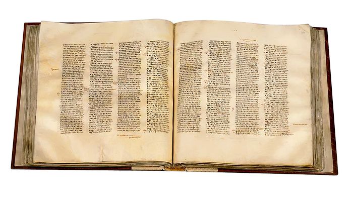 Знаменитый Синайский кодекс датируется IV веком н. э.