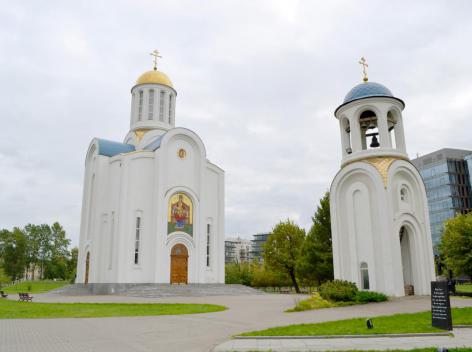 Храм Успения Пресвятой Богородицы на Малой Охте (Блокадный храм)