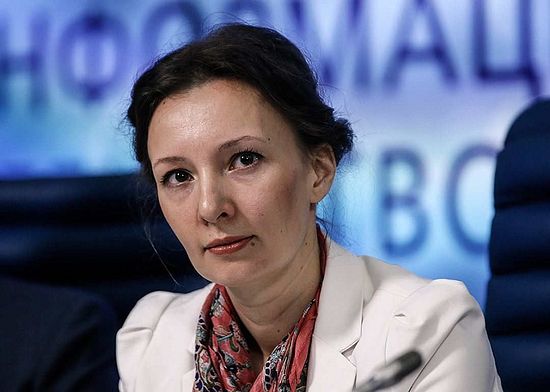 New children's ombudsman Anna Kuznetsova. Source: Aleksandr Scherbak/TASS