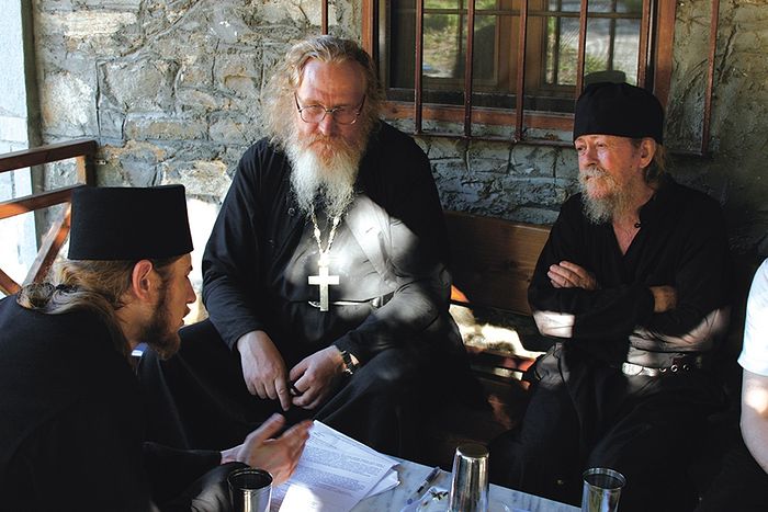 Беседа игумена Киприана с Афонским старцем Гавриилом